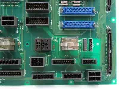 Mori Seiki AP-DTP-ST Control Circuit Board PLC Relay Adaptor Panel