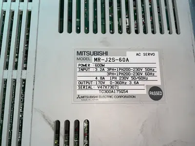 Used MITSUBISHI ELECTRIC MRJ2S60A Air Tools, DC Electrical Tools & Accessories Ohio US | HGR 24 #1404358