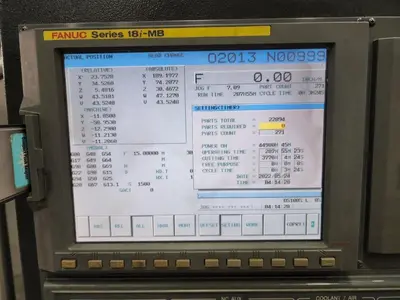 Used 2009 DOOSAN DCM 2740 Gantry Machining Centers (incld. Bridge & Double Column) Minnesota US | Orca Machine Tools, Inc. #1262776