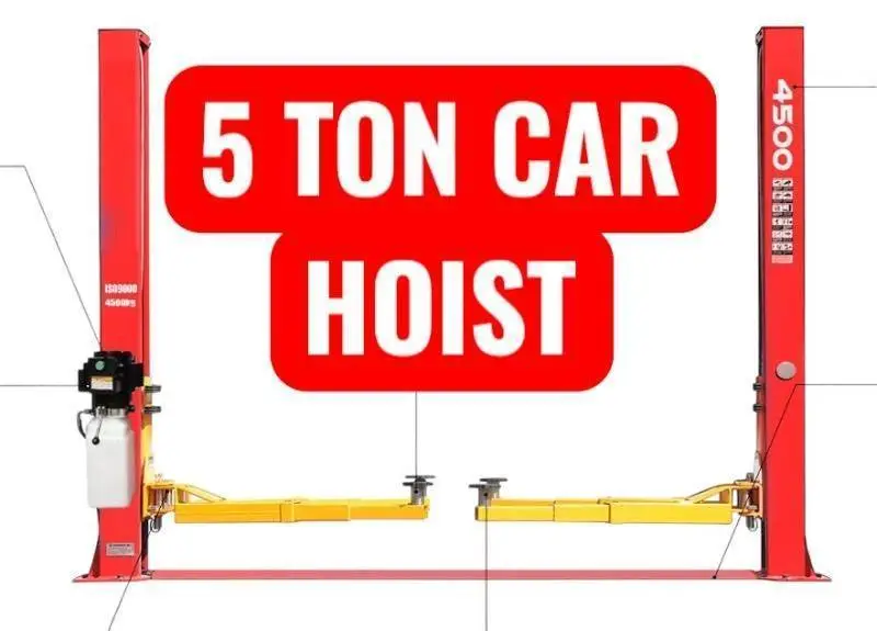 SDLANCH 10,000 Pound Two-Post Lift Car Hoist (IRTPL) - blue