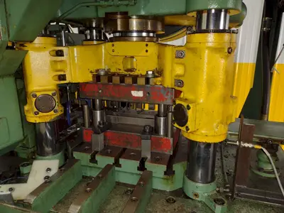 20 TON BRUDERER MODEL #BSTA20 4-POST HIGH SPEED PRESS: STOCK #19218
