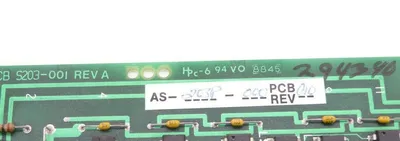USED GOULD MODICON AS-203P-000 I/O CONTROL BOARD AS203P000 ASSY S203 REV C10