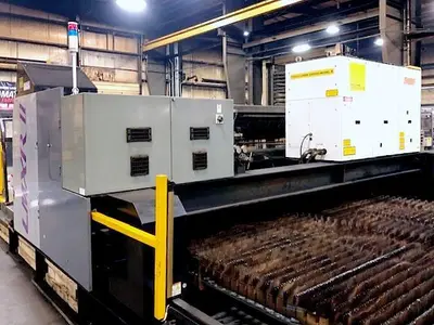 Used 2008 TANAKA LMXR II TF4000 Laser Cutters Illinois US | Machine Factory Outlet #1264321