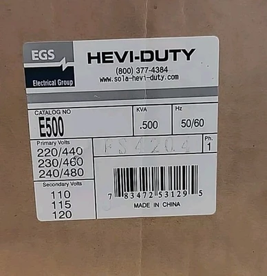 NEW SOLA E500
