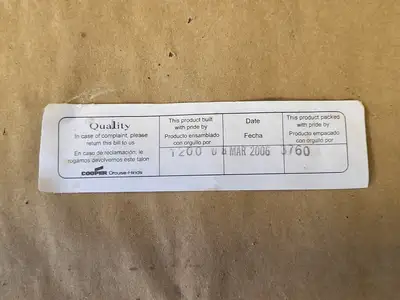 NEW CROUSE-HINDS GRF229