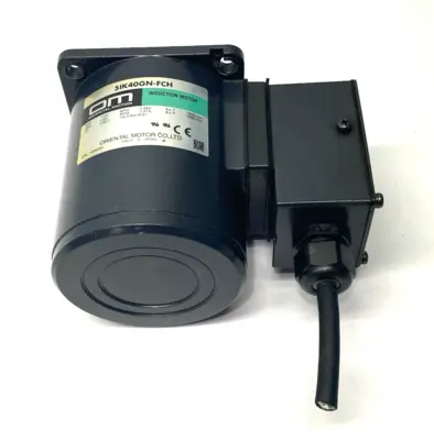 Used Oriental Motor World K Ser. Induction Motor Pinion Shaft 40W 1/19HP A.C. Motors Michigan US | Maverick Industrial Sales #1397661
