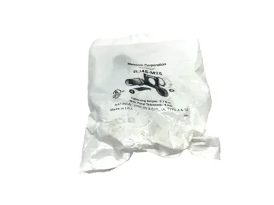 RJ45-M25 | Mencom  Panel Interface Connector RJ45, M25 Mounting - New