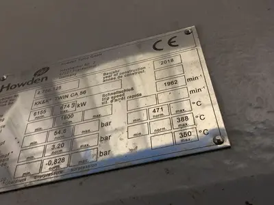 USED HOWDEN TWIN-CA 56