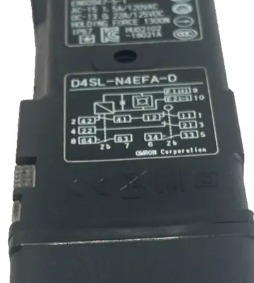 NEW OMRON D4SL-N4EFA-D SAFETY DOOR SWITCH D4SLN4EFAD