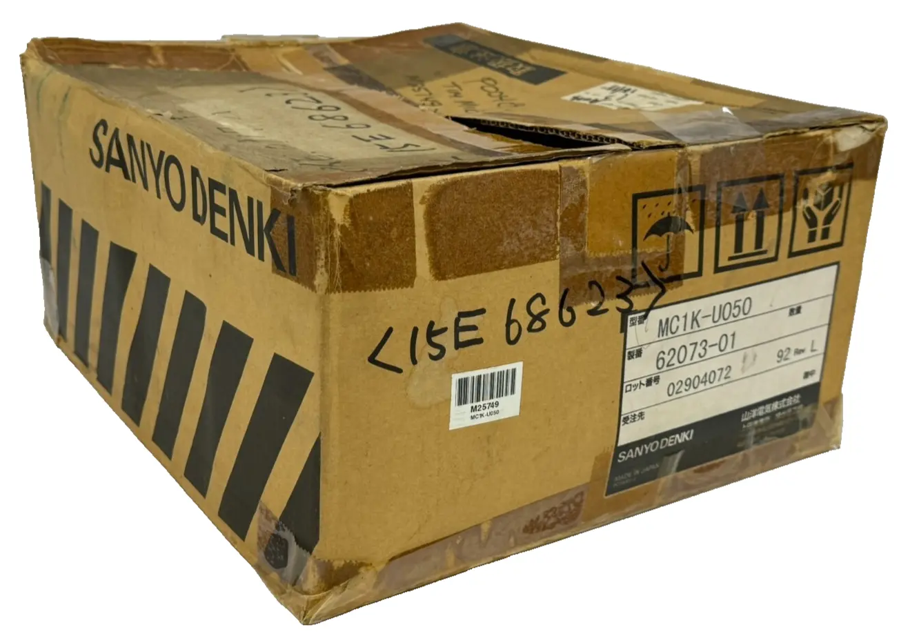 NEW SANYO DENKI MC1K-U050 SERVO CONTROLLER 1-AXIS MC1KU050