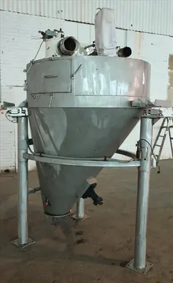 SPC8308  Bin Hopper Silo 45 cu.ft., bulk storage bin, Stainless Steel