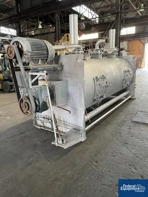 USED Processall 200 Cu Ft Processall Plow Mixer, Model 5700HL, S/S