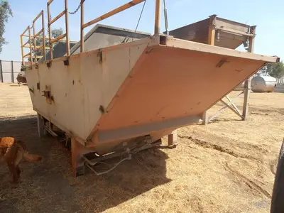 Bin, Cold Feed, 3-Compartment, Weigh Hopper, Belt Conveyor #C739936