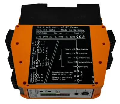 NEW IFM EFECTOR SN0150 FLOW CONTROL MONITOR VS3000