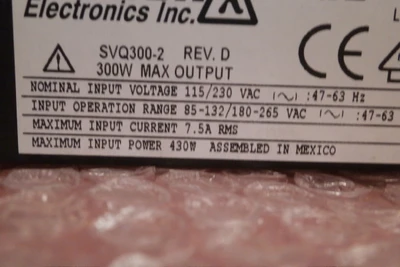 NEW Lambda Electronics SVQ300-2