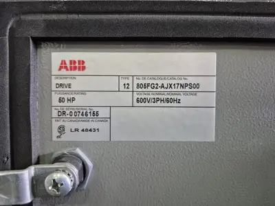 USED ABB ACS800-04-0060-7+K454+L503