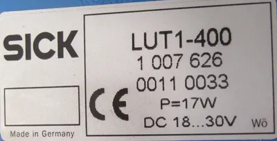 NEW SICK LUT1-400 LUMINESCENCE SENSOR 1007626 LUTI400
