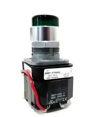 ALLEN BRADLEY 800T-PTH46G PILOT LIGHT 800TPTH46G NEW SURPLUS
