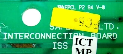 USED SAFELINE 3800-027 INTERCONNECTION BOARD 3800027