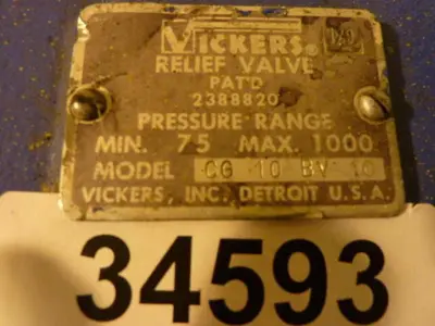 USED VICKERS CG 10 BV 10