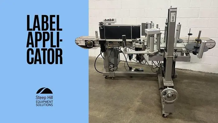 Used LABEL-AIRE 3115-1500 8" RH Labelers | Steep Hill Equipment Solutions #772346