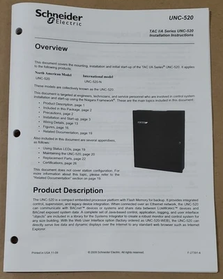 NEW Schneider Electric UNC-520-2