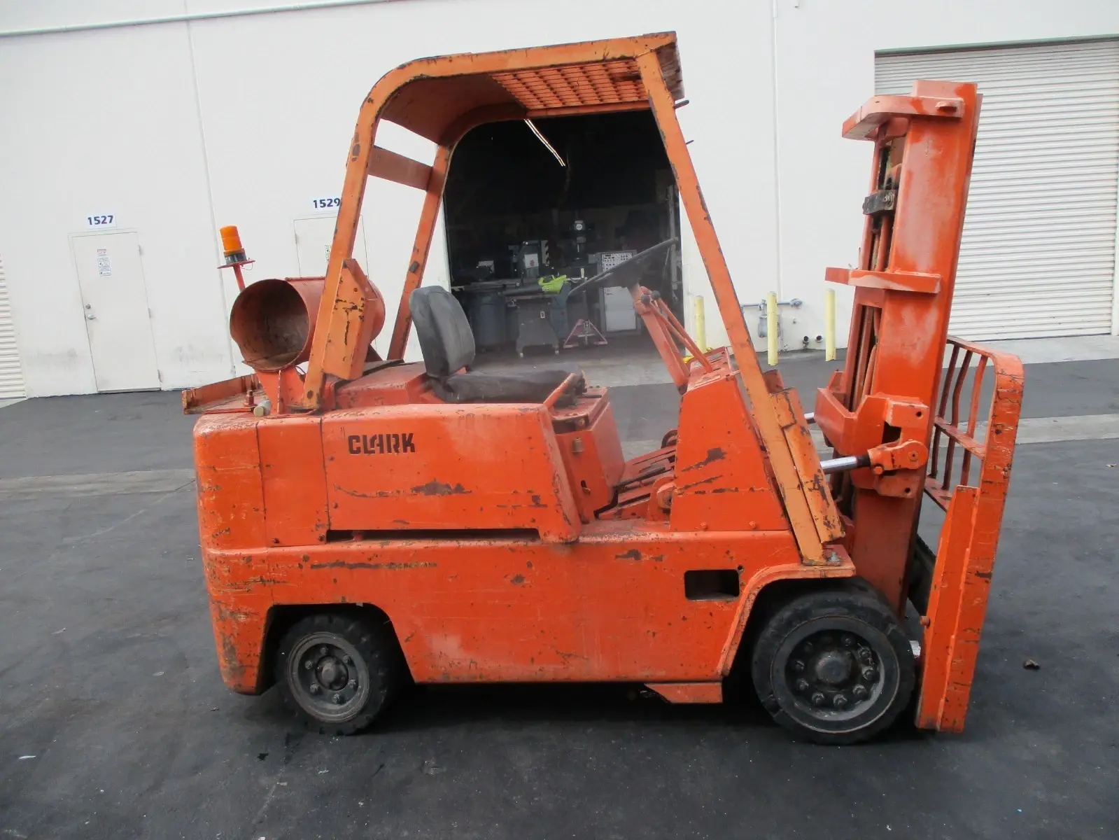 10000 lb. Clark, propane forklift