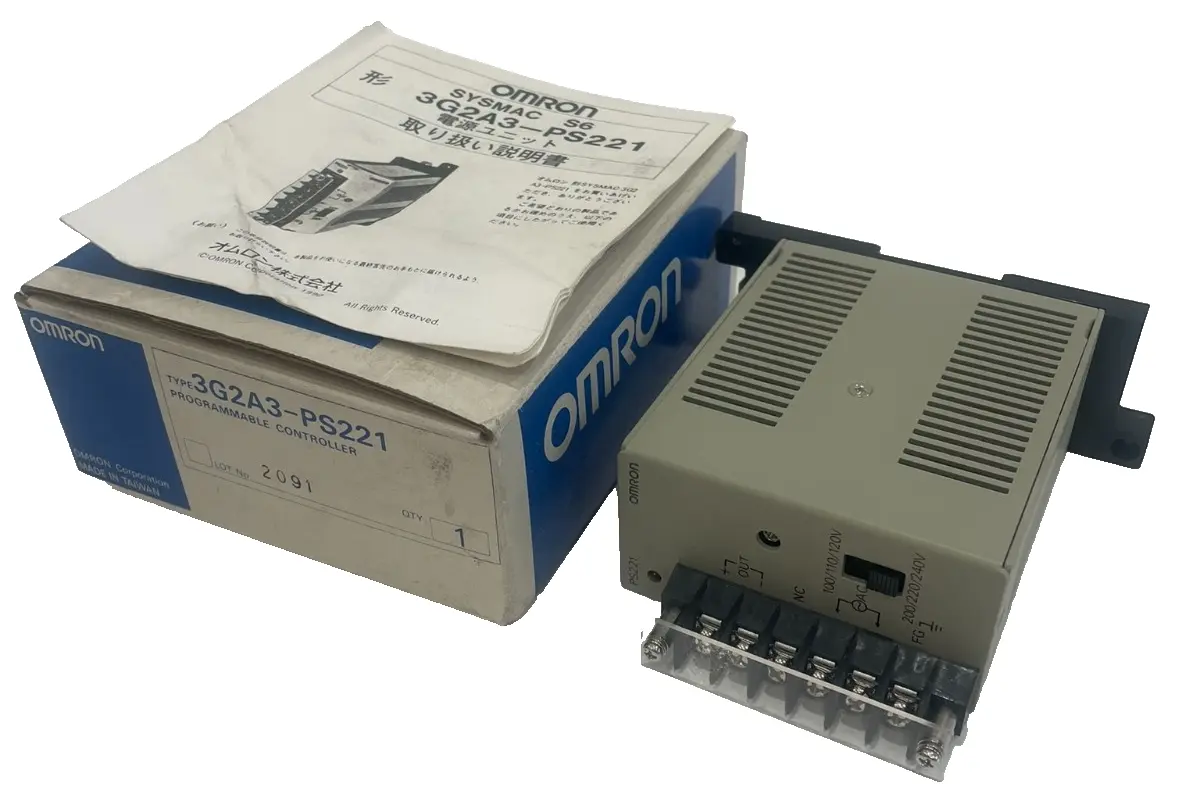 NEW OMRON 3G2A3-PS221 POWER SUPPLY 1.5 AMP 24 VDC 3G2A3PS221