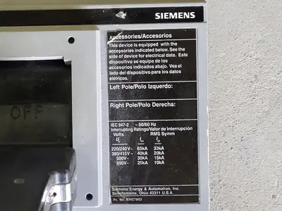 New | in-Stock SIEMENS MD63F800 Switchgears British Columbia CA | Lenmark #239199