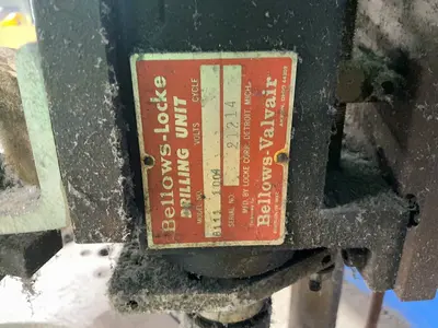 Used BELLOWSLOCKE CORP. B111 1004 Drilling Machines/Hole Boring Machines Ohio US | HGR 24 #1572351