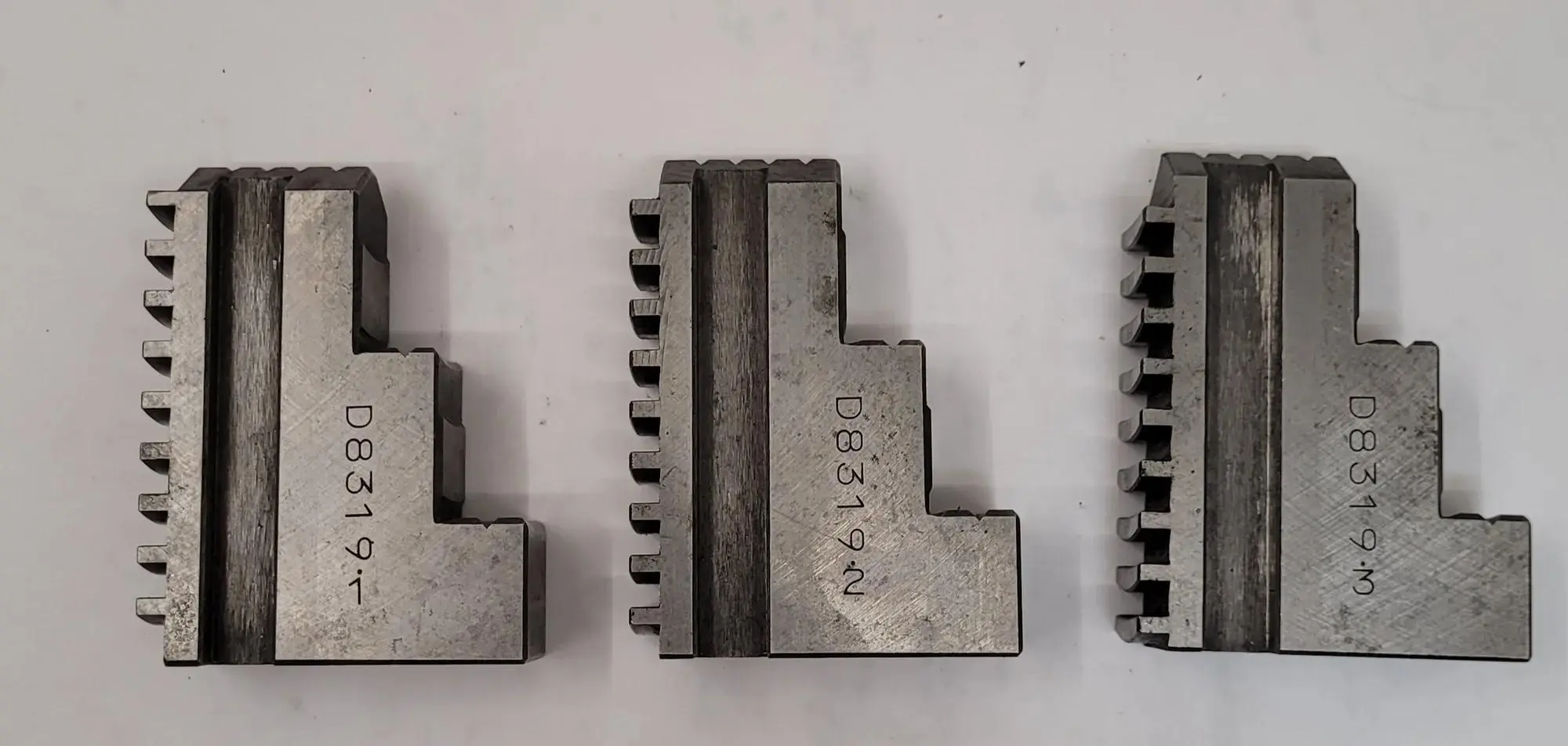Used UNSPECIFIED CHUCK JAWS – 3 PIECE SET Jaws Kentucky US | Aucto #1315712