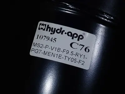 USED HYDRAPP MS2PV1BF9.5RY1PG7MEN1ETY05F2