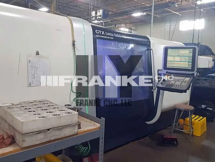 Used 2009 DMG MORI GILDEMEISTER CTX BETA 1250 TC 5-Axis or More CNC Lathes | FRANKE CNC, LLC #1382452
