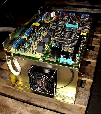 USED 1985 Fanuc MODEL 3 A/C SPINDLE MOTOR & A/C SPINDLE DRIVE