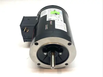 USED MARATHON MOTORS BLACK MAX 3 PHASE 1/2HP MOTOR 230/460V