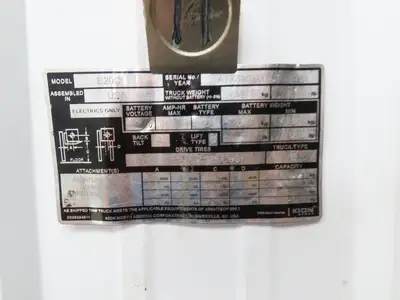 Linde Forklift Brake & Accelerator Pedal W/Potentiometer Removed From E20C