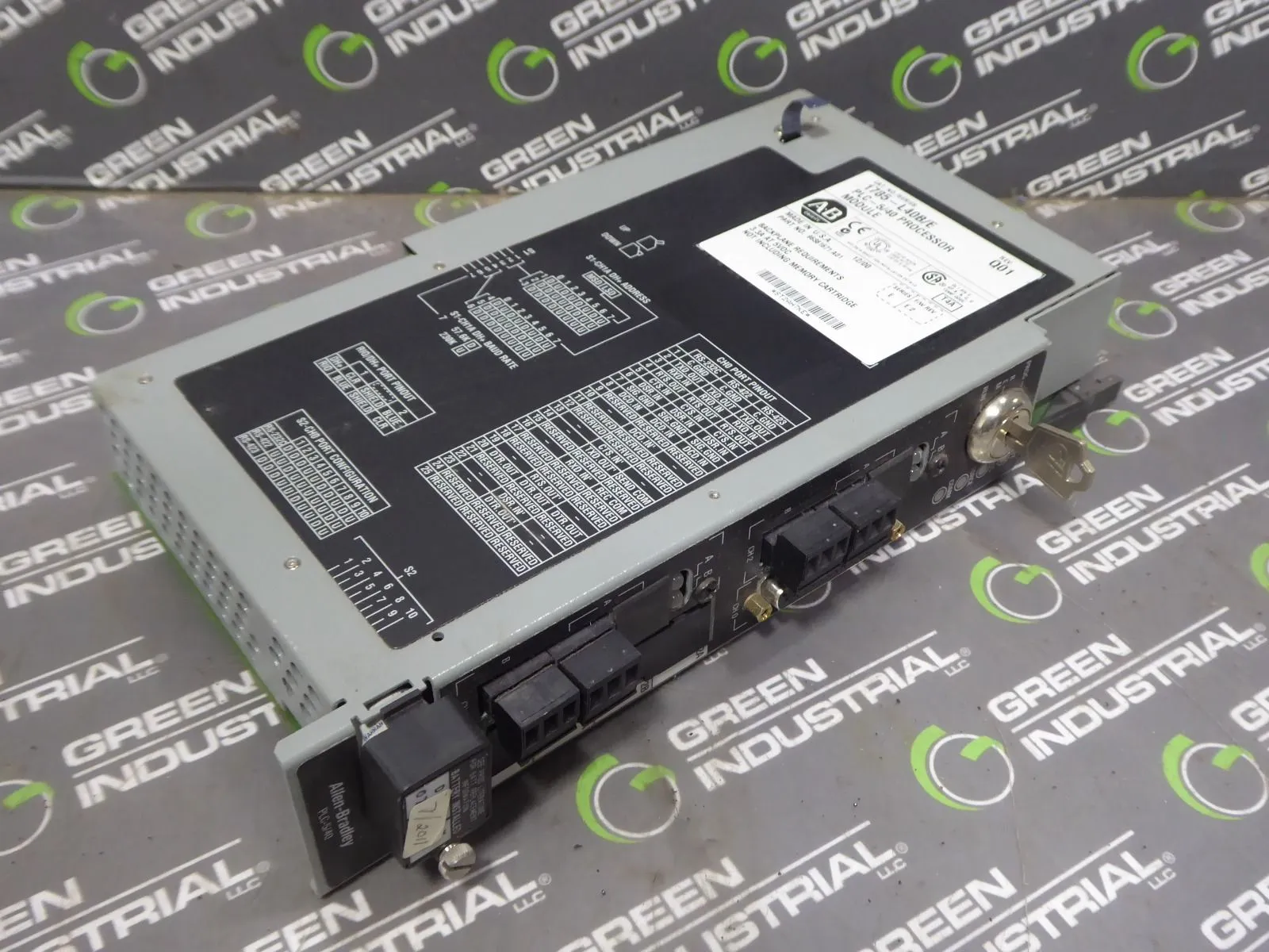 Allen Bradley 1785-L40B/E Processor Module F/W Rev. E.2 Used