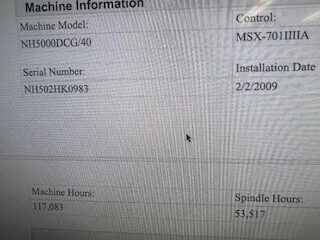 2009 DMG MORI SEIKI NH5000 Horizontal Machining Centers | Pressroom Solutions LLC (4)