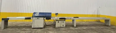 4" HIGH X 12" WIDE DIMTER OPTICUT MODEL #S50 CROSS-CUT AUTOMATIC WOOD SAW, NEW 2003: STOCK #22921