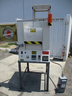 12" width x 18" H x 8" D Grieve #BMPC-12188, electric box furnace, 2300° F.