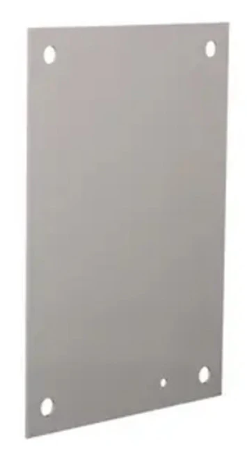 Wiegmann NP4236 Enclosure Back Panel, N1/3R/4/12, 39 X 33, Carbon Steel, White [New]
