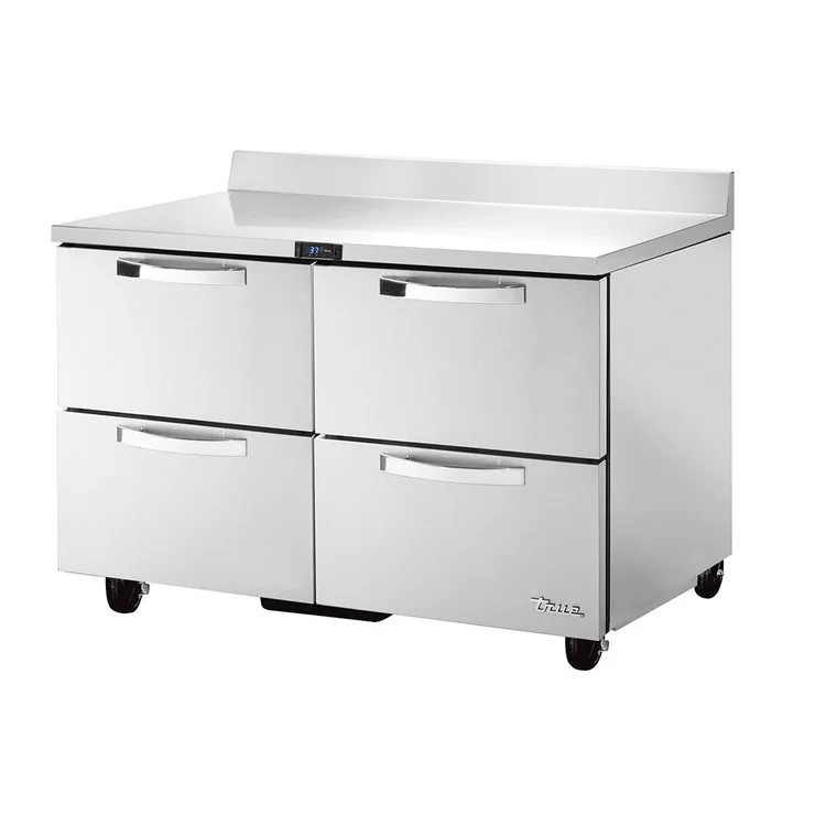 Used True TWT-48D-4-HC Worktop Refrigerators Illinois US | Falcon Restaurant Supply #1374081