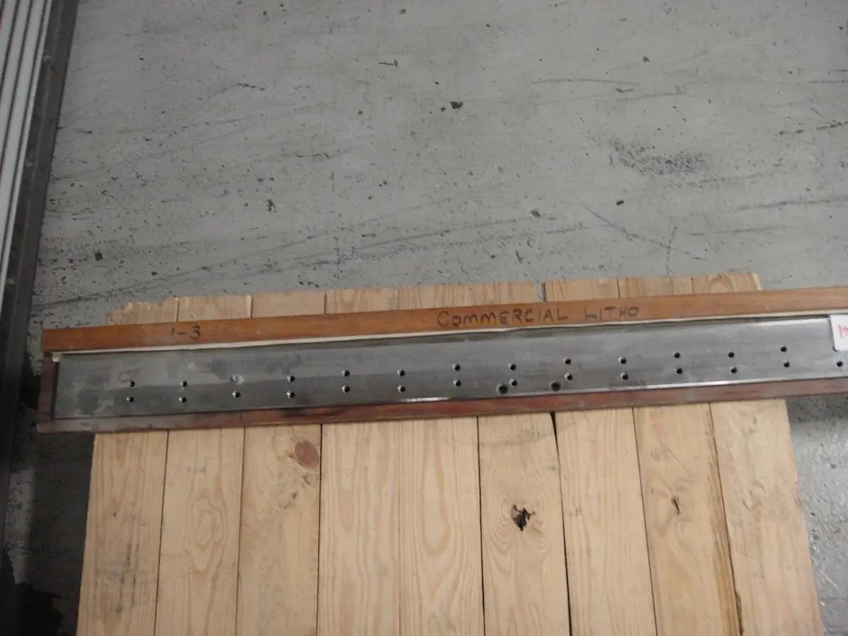 Polar 70 1/4" (16 Straight Holes) Cutting Blade