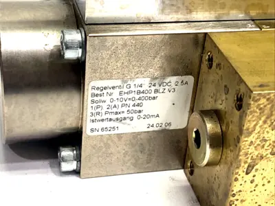 USED MAVERICK INDUSTRIAL SALES EHP1B400 BLZ V3