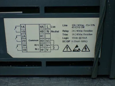 Used EUROTHERM 2216E/AL/VH/R1/R1/RF/2YM/ENG/XXXXX/EU0523 Temperature Controls Ohio US | HGR 24 #802920