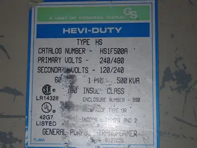 USED EGS HS1F500A