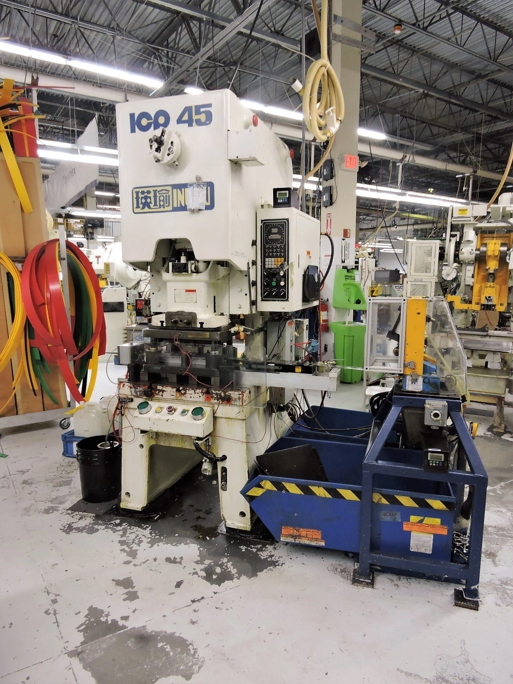 USED 1999 INGYU ICP45 45 TON HIGH SPEED PRESS