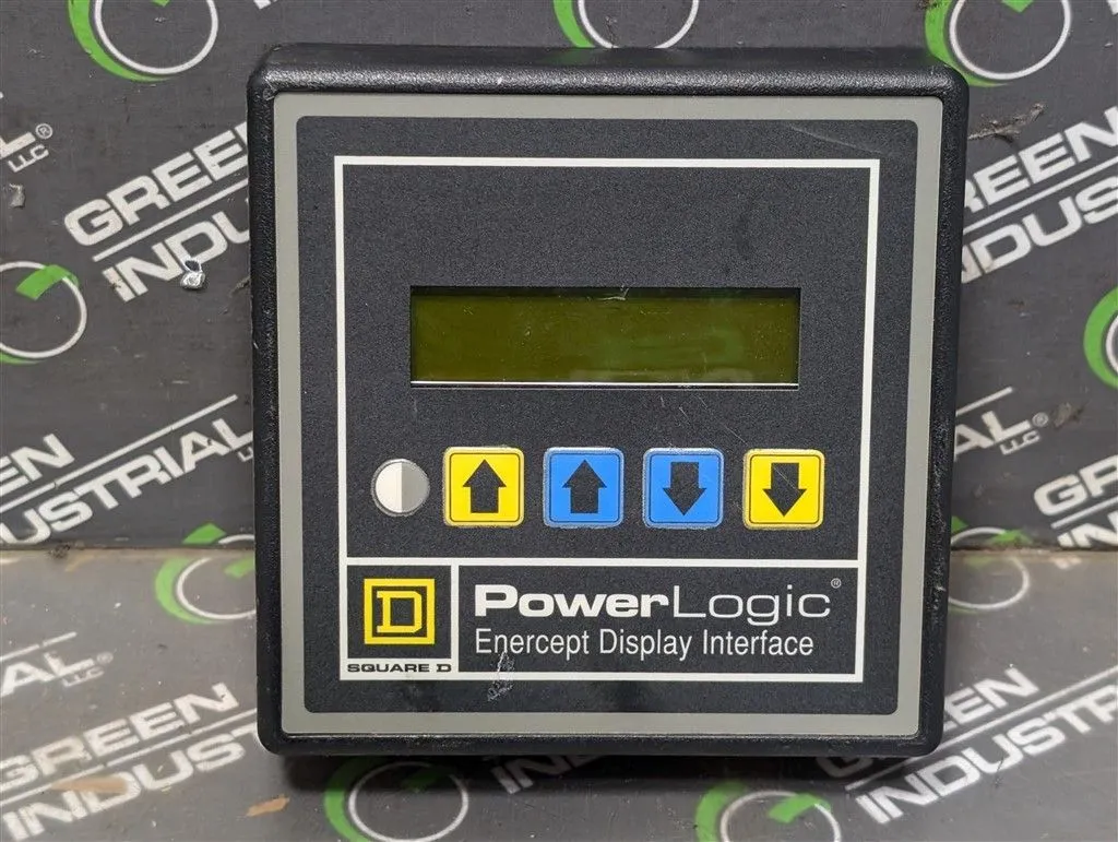 Square D 3020 EDI-32 PowerLogic Enercept Display Interface Module Used