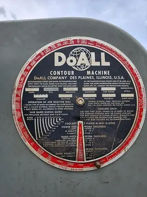 USED 1973 DOALL 3613-0