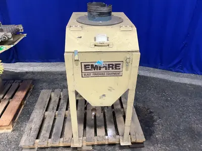 Used EMPIRE BLAST FINISHING EQUIPMENT IL885 M00576 Wire Mesh Belt Shot Blaster Ohio US | HGR 24 #1425343